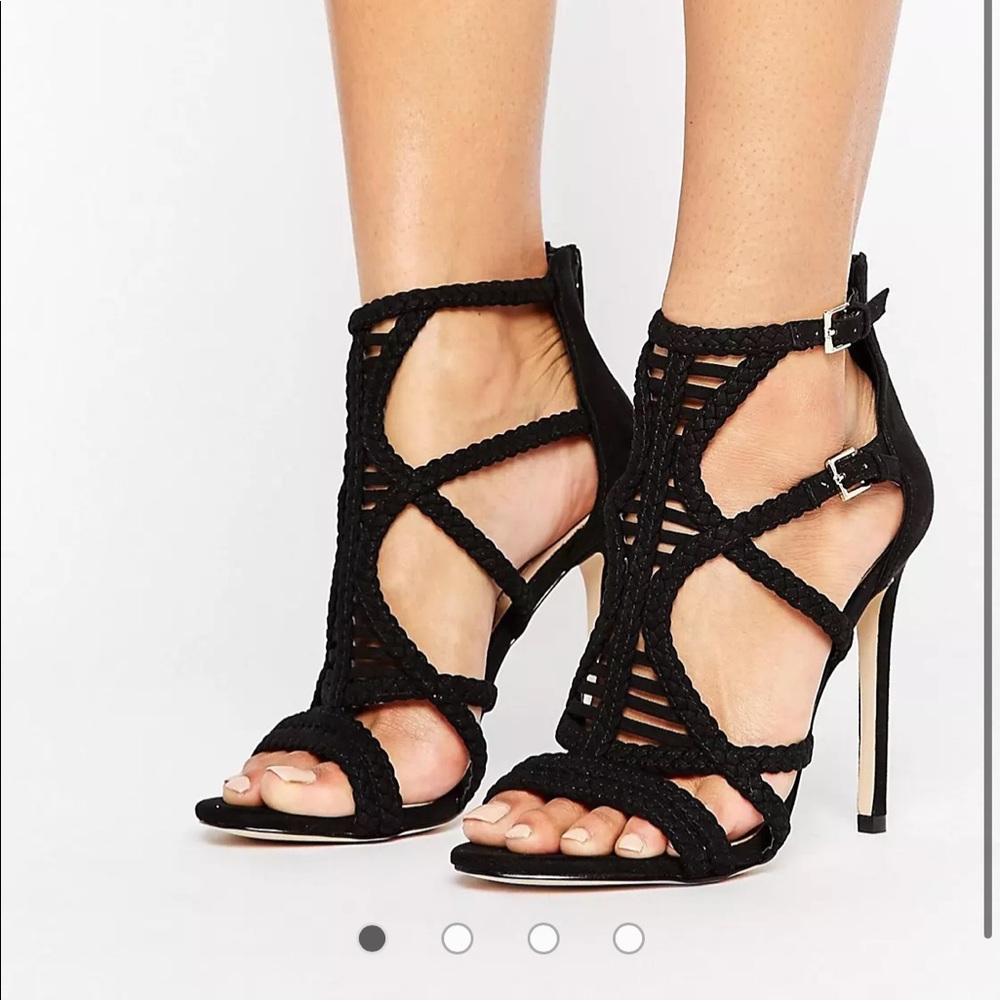 Sinfony strappy high heel blk